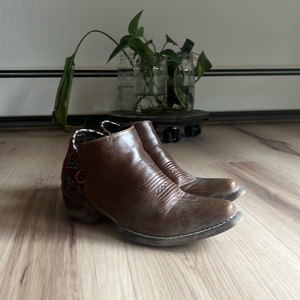 Leather Booties